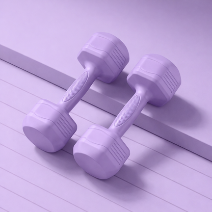 Hexagonal Fitness Dumbbells
